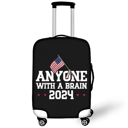 2024 Brain Vote Democracy Anti-Trump Luggage Covers