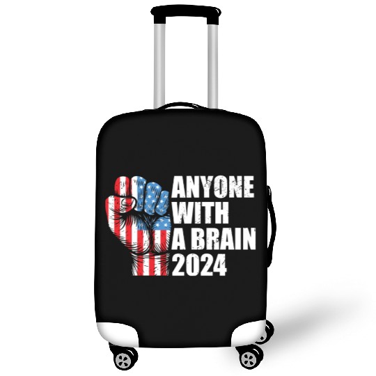 2024 Brain Vote Democracy Anti-Trump Luggage Covers