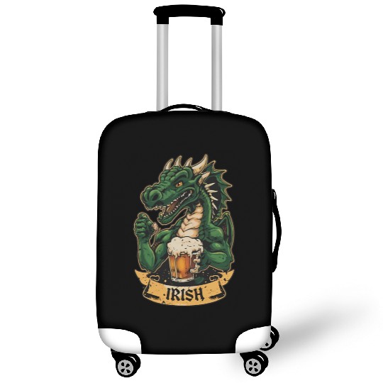 Irish Dragon St Patricks Day Luggage Covers