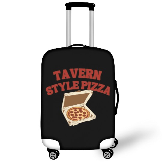 Chicago Square Cut Tavern Style Pizza Design Luggage Covers