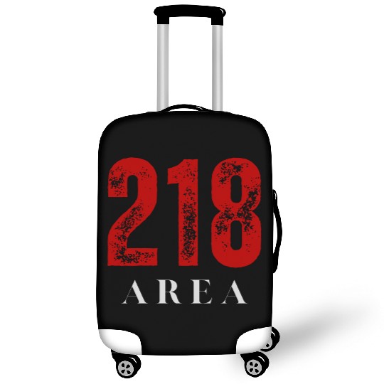 218 Area Code Retro Minnesota Duluth Luggage Covers