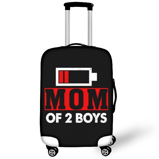 Mom of 2 Boys Mom and Son Matching Mom Gifts Luggage Covers