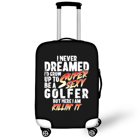 Super Sexy Golfer Golf Player Gift Golf Luggage Covers