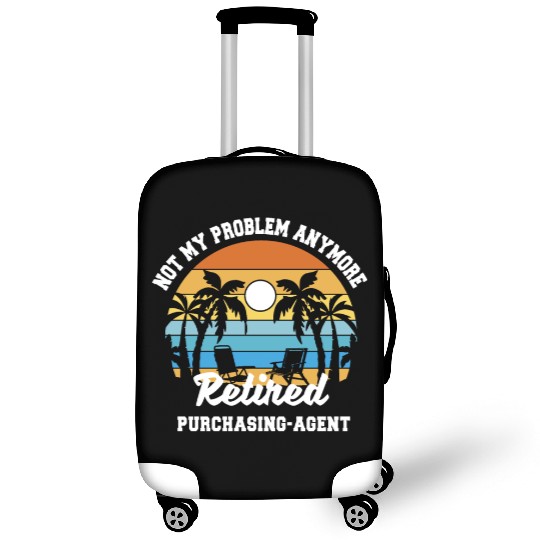 Retirement gift idea Retired purchasing-agent Luggage Covers