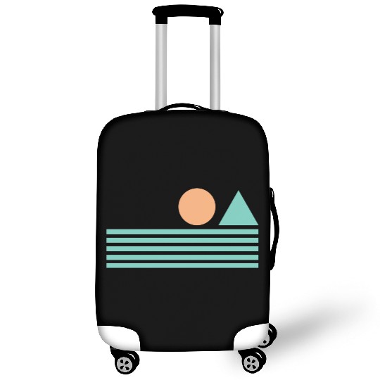 Retro Sunrise Luggage Covers