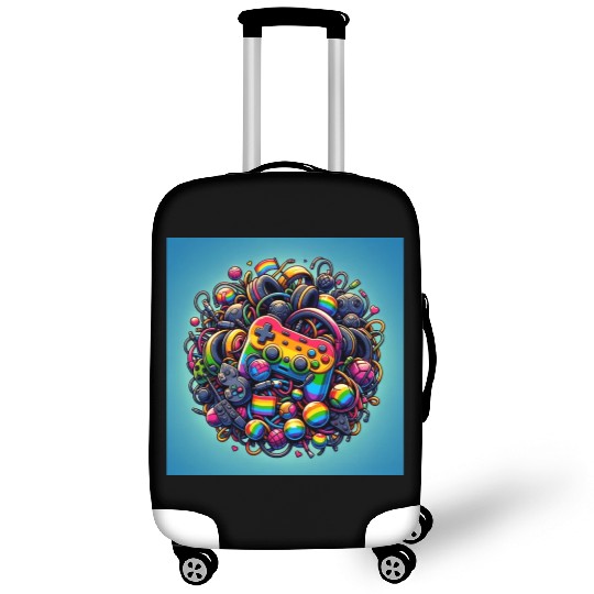 Controller Lovefest Gaymer Luggage Covers