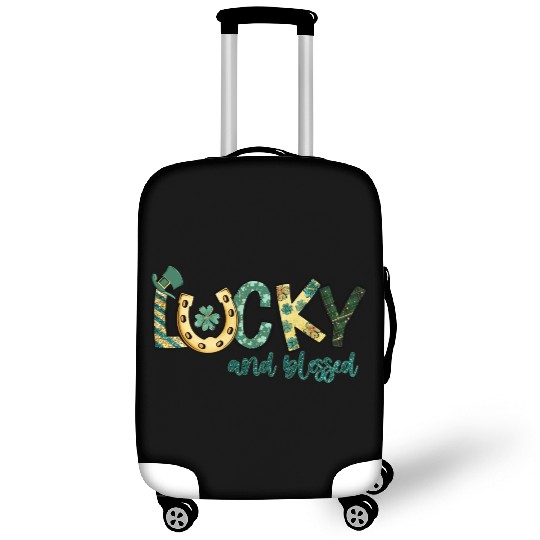 Lucky And Blessed Luggage Covers
