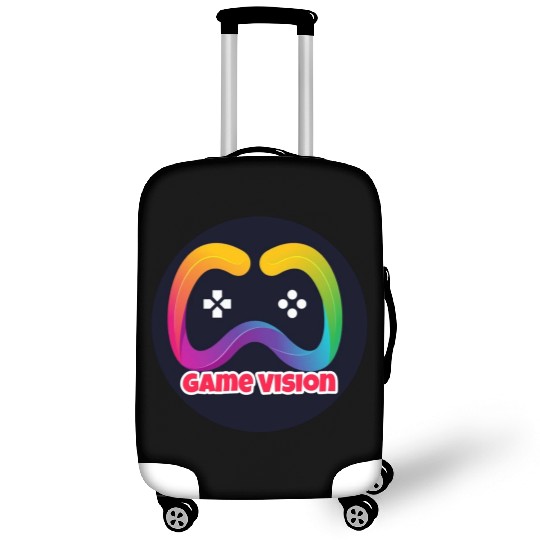 Game Vision Official YouTube Channel Logo Luggage Covers
