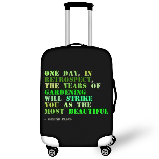 Plant sayings fake sigmund freud quote Luggage Covers