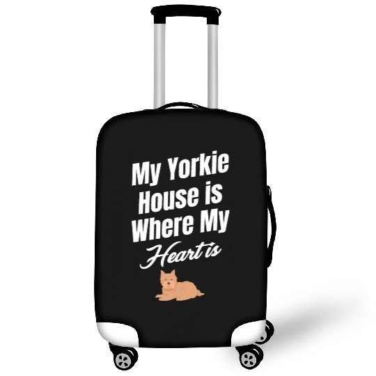 My Yorkie House Is Where My Heart Is Weimaraner Luggage Covers