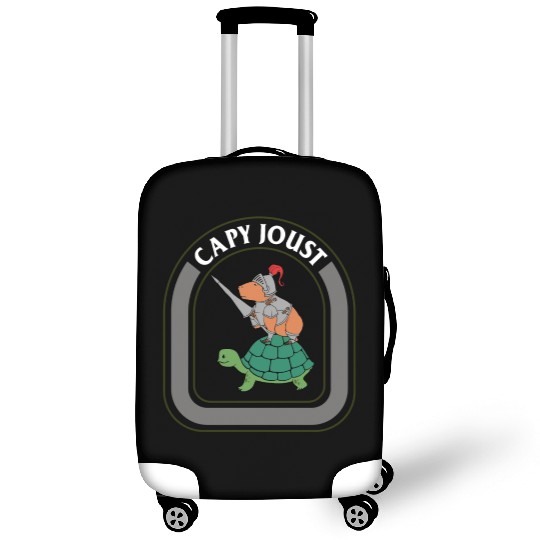 Capybara Luggage Covers, Capy Joust Luggage Covers, Gift For Joust