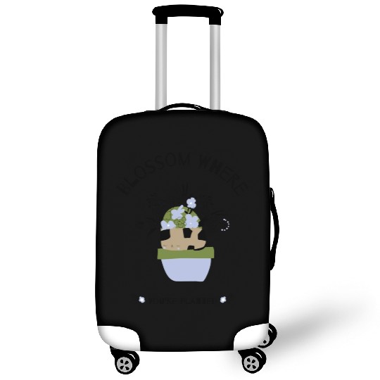 Blossom Where You're Planted Luggage Covers