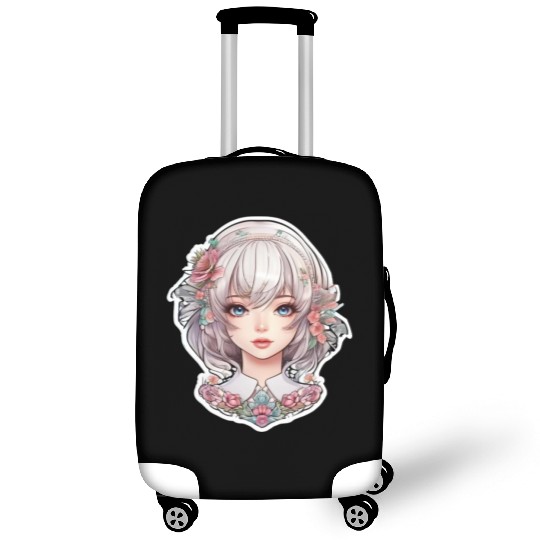 Anime girl luxury For those who love anime Luggage Covers