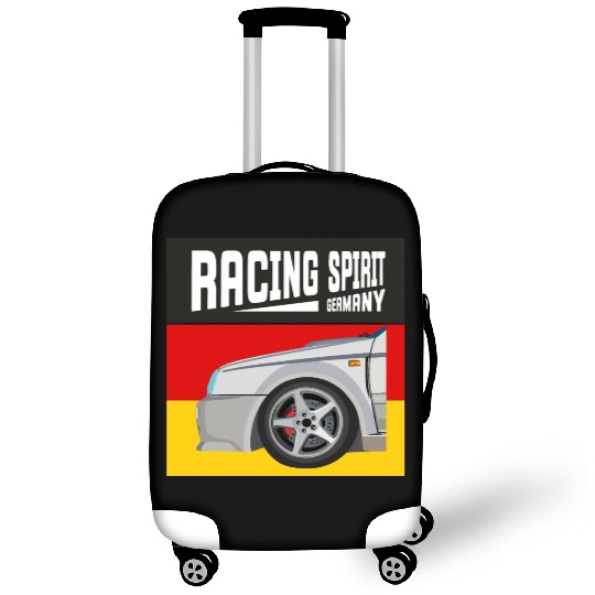 Racing Car Hood of Spirit Racing Germany Luggage Covers