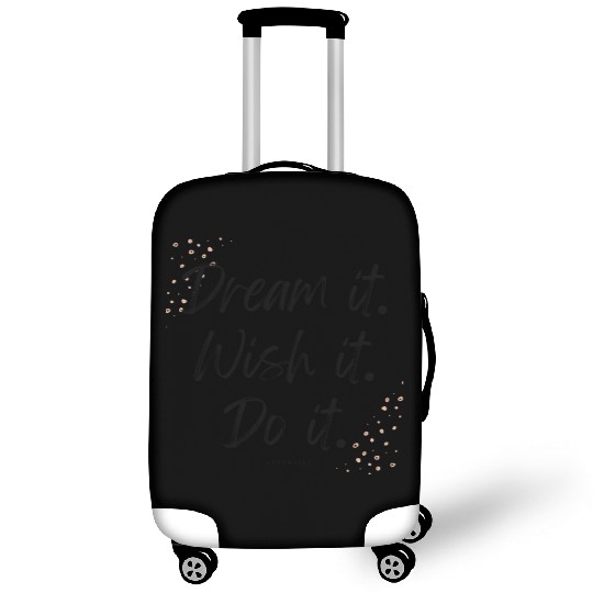 Daily Motivation Instagram PosT dream it wish Luggage Covers
