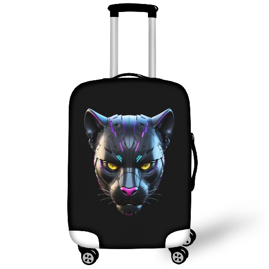 Robot Black Panther Luggage Covers
