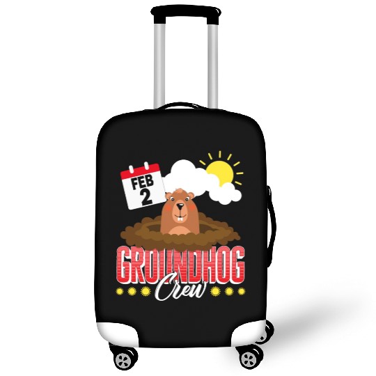 Groundhog Luggage Covers, Groundhog Crew Predicting Spring