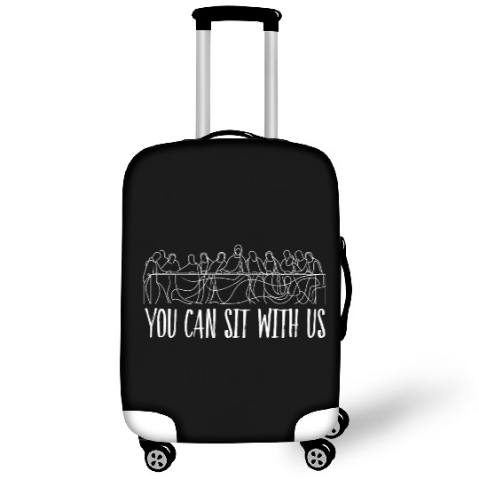 You can sit with us Jesus and twelve apostles Luggage Covers