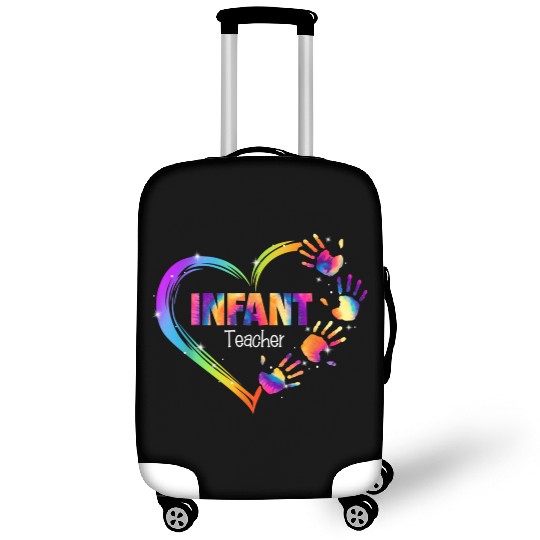 Infant Teacher Appreciation Tie Dye Luggage Covers