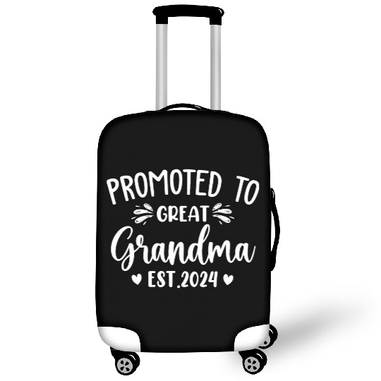 Promoted to Great Grandma 2024 Soon to Be Great Luggage Covers