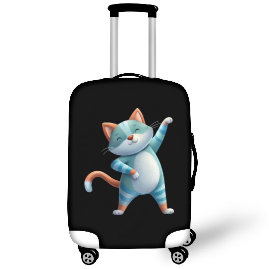 Funny Cat Dabbing A Hilarious Dance Design Luggage Covers