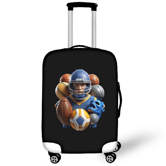 Game Day Champ Representing College Athletics Luggage Covers
