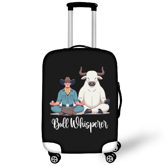 Rodeo Bull Riding Livestock Show Farmer Cattle Luggage Covers