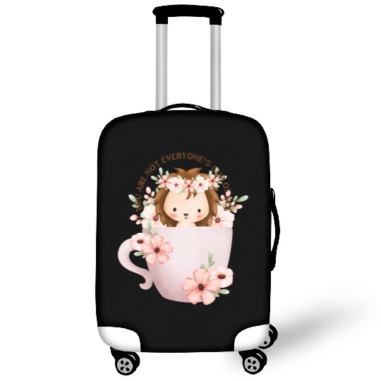 Lion s Cup of Tea Luggage Covers