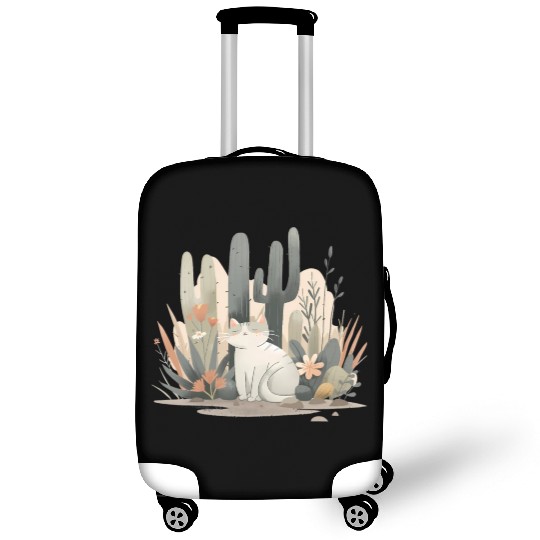 Cats and Plants Luggage Covers