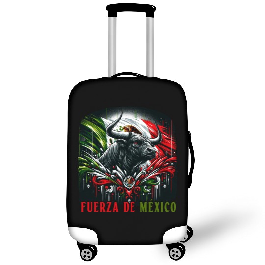 Mexico bullfight design Luggage Covers