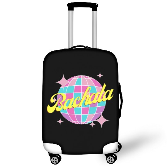 Bachata dance neon color disco ball Luggage Covers