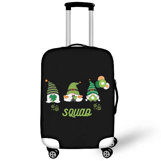 Cute Smuurfs St.patrick's Day Luggage Covers