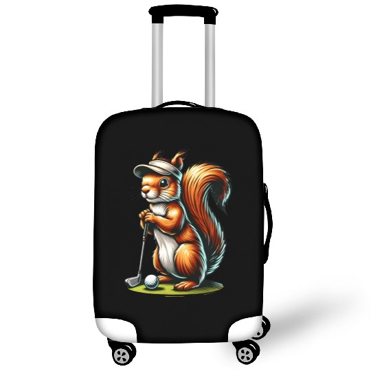 Golf Sports Squirrel Animal Lover Design Luggage Covers