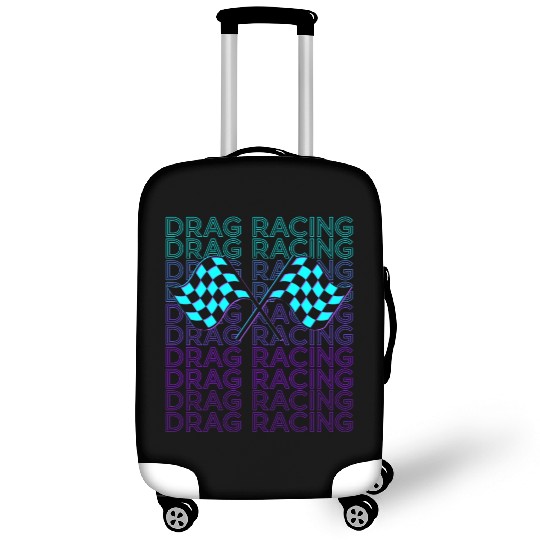 Drag Racing Drag Race Racer Retro Luggage Covers