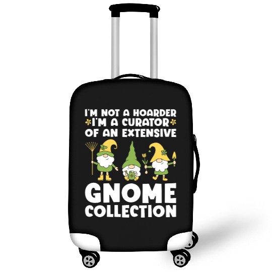 Funny Garden Gnome Collector Luggage Covers