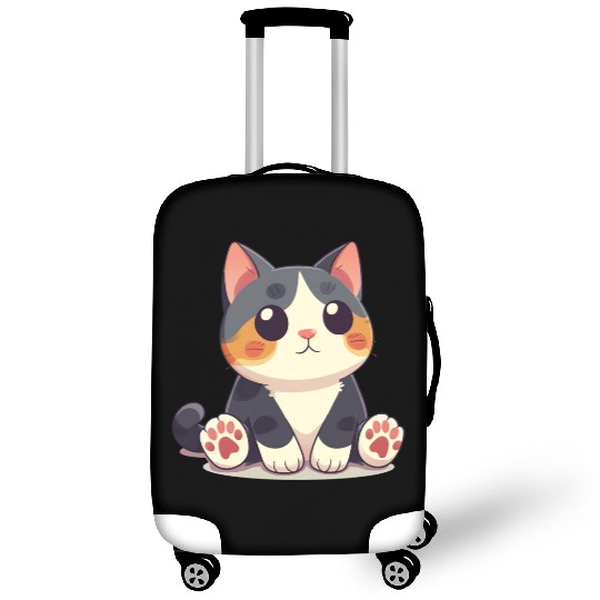 Super Cute Kawaii Cat Luggage Covers