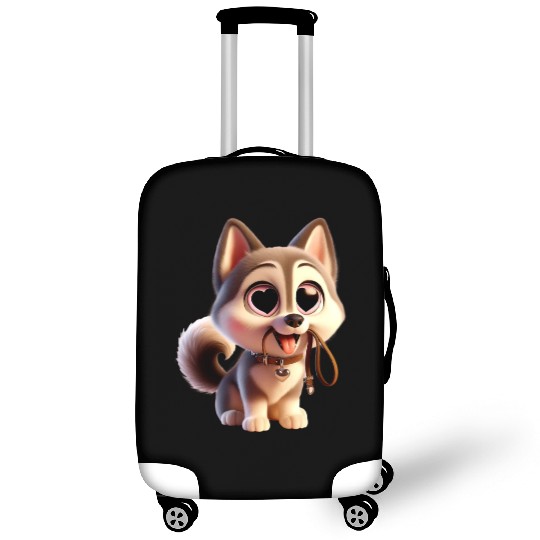 Charming Puppy Love Luggage Covers