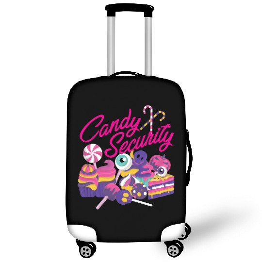 Candy Security Mom Dad Matching Birthday Costume Luggage Covers