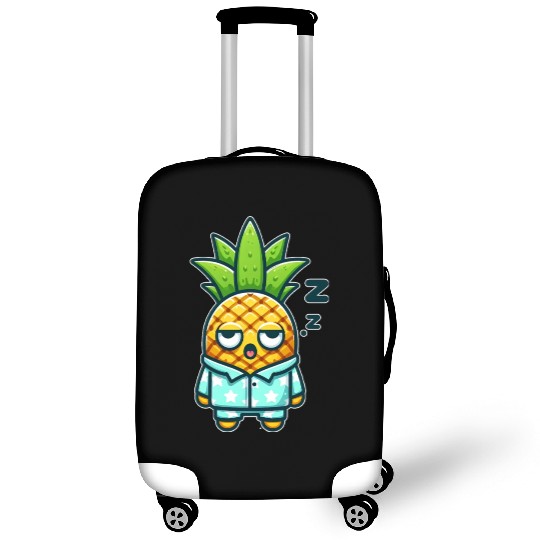 Pineapple Bedtime Luggage Covers