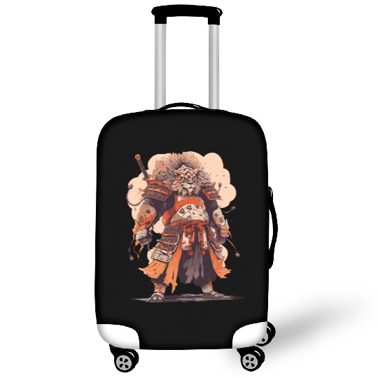 Samurai Katana Sword Anime Lion Manga Warrior Luggage Covers