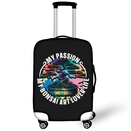Bonsai Art Lover My Passion My Bonsai Japanese Art Luggage Covers