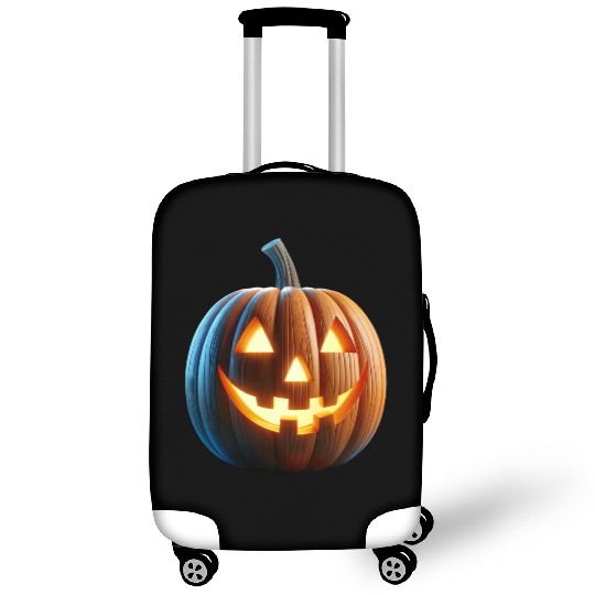 Jack o Lantern Pumpkin Luggage Covers
