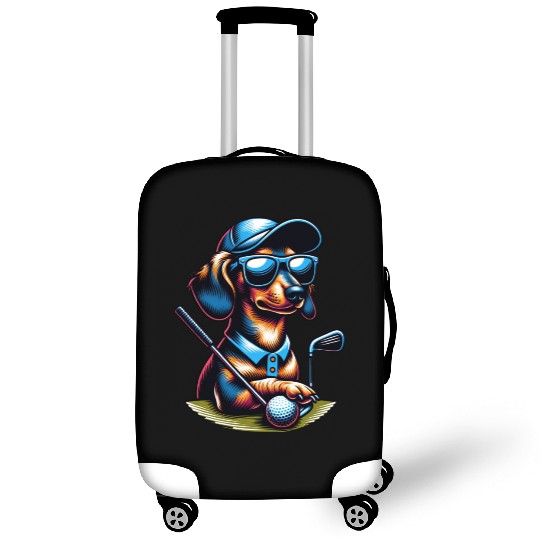 Golf Sport Dachshund Wiener Dog Lover Design Luggage Covers