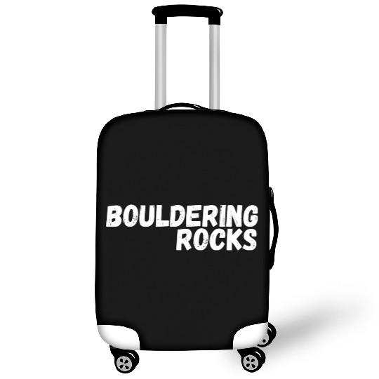 bouldering rocks Luggage Covers