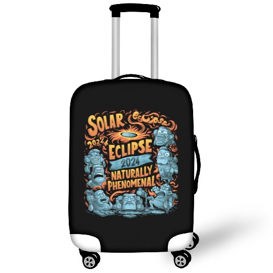 Solar Eclipse 2024 Naturally Phenomenal Luggage Covers
