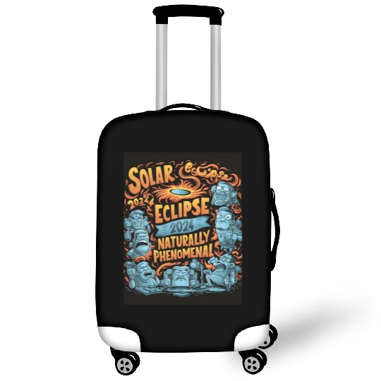 Solar Eclipse 2024 Naturally Phenomenal Luggage Covers