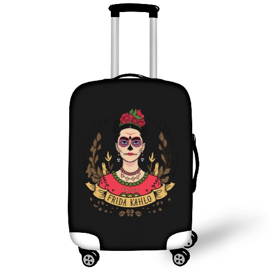 Frida Kahlo Day of the Dead Luggage Covers