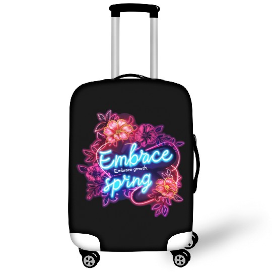 Embrace growth, embrace spring Luggage Covers