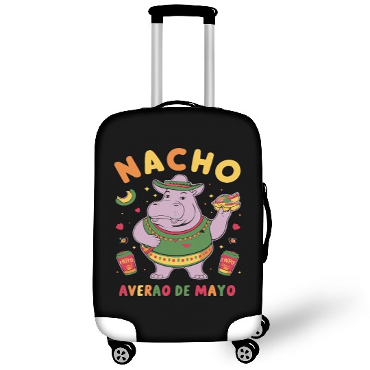 Nacho Average Hippo Mexican Hippopotamus Luggage Covers