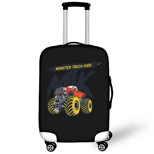 monster trucks kids Luggage Covers